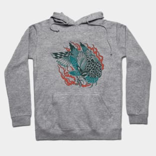 Bird Traditional tattoo Hoodie